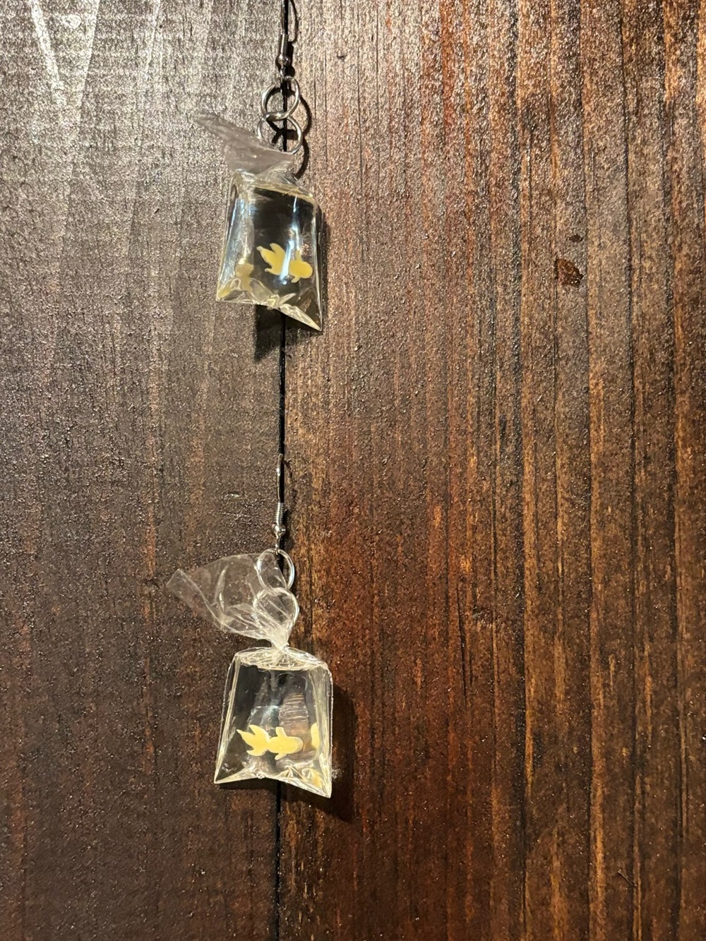 Handmade fishhook earrings